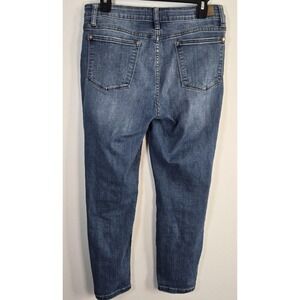 Judy Blue Jeans Women's Size 31‎ Blue Denim Relax Fit Distressed (31X26) Stretch